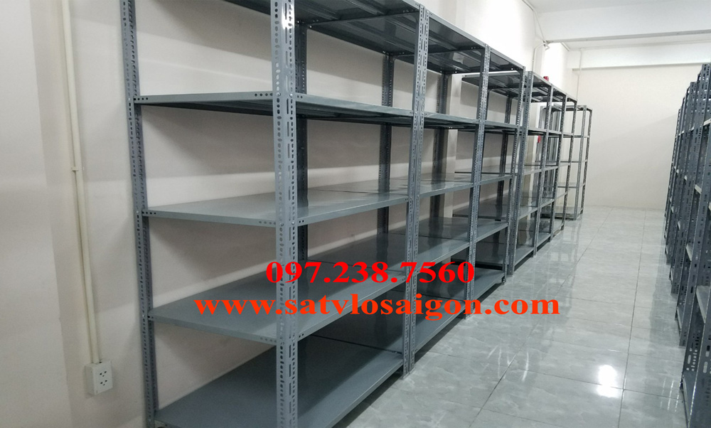 Kệ để hàng, kệ sắt v lỗ tại quận 3