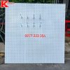 Tấm tôn lỗ treo phụ kiện (Dài 1m x  Rộng 1m)