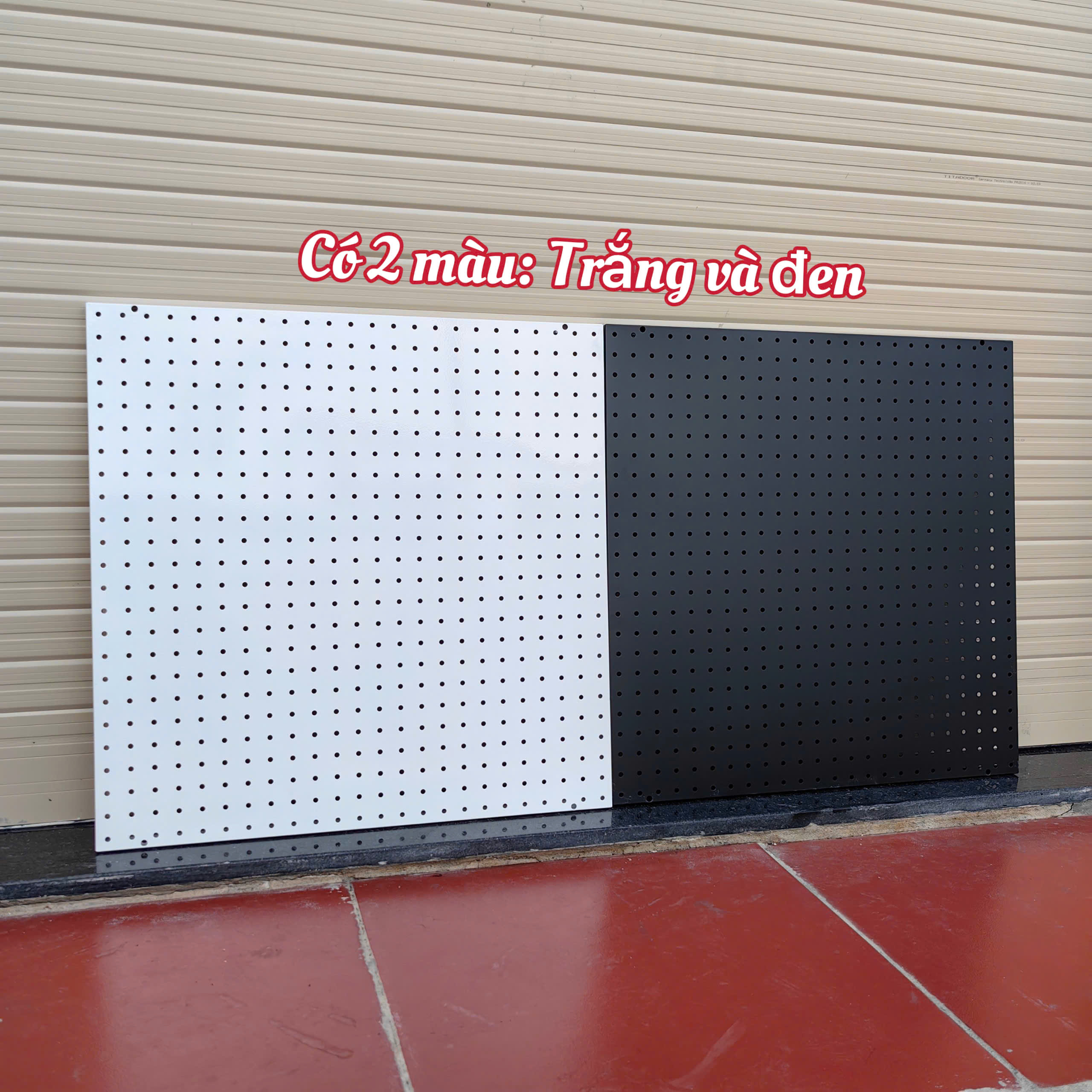 Tấm tôn lỗ tròn 60×60cm