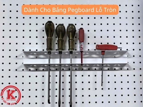 Phụ Kiện Pegboard Khay Treo Cờ Lê Tua Vít Mẫu Mới
