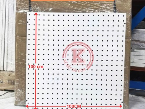 Tấm tôn lỗ treo phụ kiện (1m x 1m)