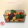 Giỏ Đựng Đồ Đa Năng, Giỏ Kim Loại Hình Chữ Nhật