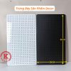 Bảng Pegboard Decor Bàn Làm Việc Tại Nhà, Bàn Làm Việc Gaming, Bảng Treo Tường Bo Góc Tròn